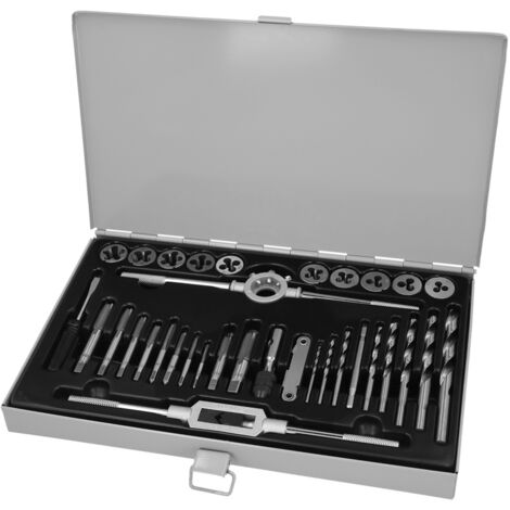 Burkit M11x1 Linksgewinde Set - Gewindebohrer & Schneideisen Für Metallbearbeitung