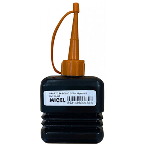 Graphitpulver-Gleitmittelflasche 18gr gft01 00480 Mizelle (1/3)