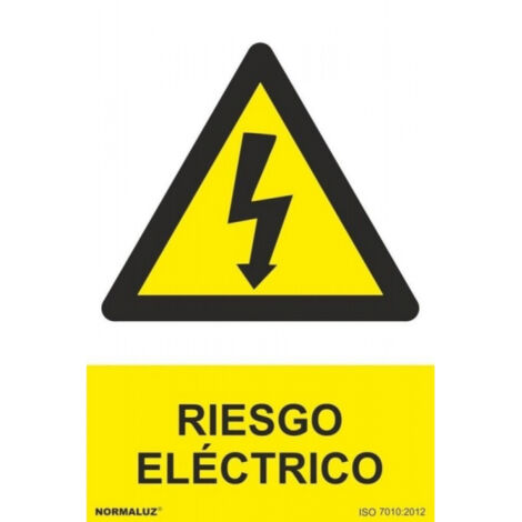 Schild „Elektrische Gefahr“ 210x297mm rd30007 (1/2)