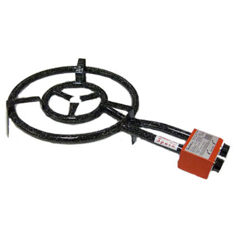 Erdgas-Paellapfanne 400 2 Brenner Garcima Tetilla