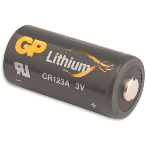 GP GPCR123AECO043C1 Fotobatterie CR123A Lithium 1400 mAh 3 V 1 St. (1/5)