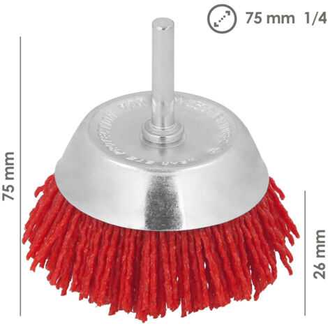Borstenbürste / Sisal-Polierscheibe Ø180, 6mm Sch Produktbild-Vorschau 2