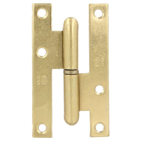 Schachtel mit 20 Scharnieren 403-9.5 links Messing 294 Freund (1/3)