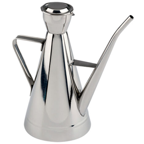 Supreminox Ölkanne 250ml - Edelstahl Ölspender Mit Tropffreiem Ausguss