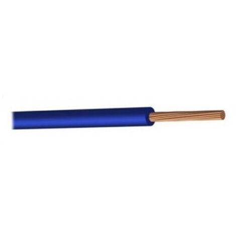 Rolle 100 m blaues unipolares Kabel 2,5 mm H07V-K (1/2)
