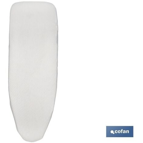 EIMZU Bügelbrettbezug 125x45cm - Elastischer Baumwollbezug Für Dampfbügeleisen