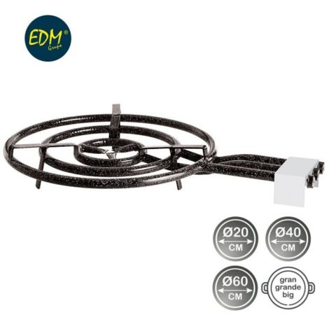 Butan-/Propangasbrenner Ø60cm 3 Brenner Vaello