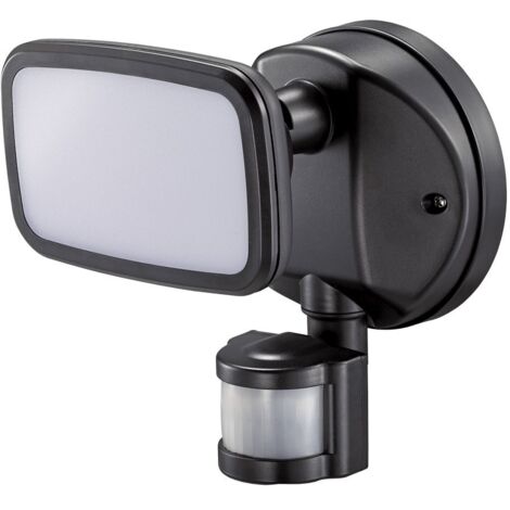 LED-Strahler mit Dämmerungs- und Bewegungssensor, 10 W, 750 lm, 4000 K Tageslicht, IP65, schwarz, ø12 × 14 × 17 cm (1/4)