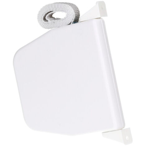 Gurtwickler Aufputz für Rollladensysteme Mini – Schwenkbar 180° – Gurtband 14mm x 5m – Montage auf Wand oder Fensterrahmen – Schellenberg (1/4)