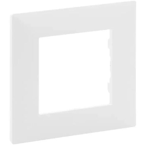 Abdeckplatte 1 Modul LEGRAND Niloé Step 86471 Weiß