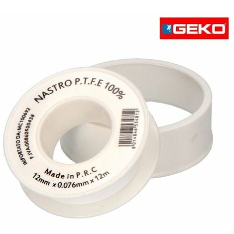 Teflonband 12 mm x 12 m, 76 Mikron