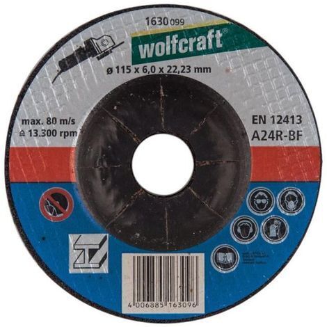 Wolfcraft Schruppscheibe 115 x 6,0 x 22,23 mm (1630099) (1/2)