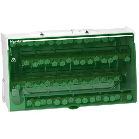 Verteiler Schneider Electric LINERGY DS weiß 4 Pole