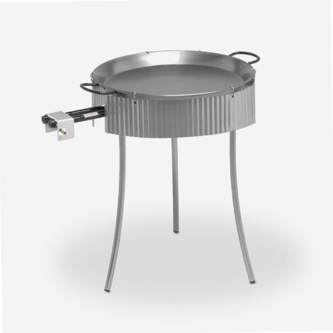 3-Modul-Windschutz für Paella-Pfannen (bis ø70 cm) Vaello (1/2)