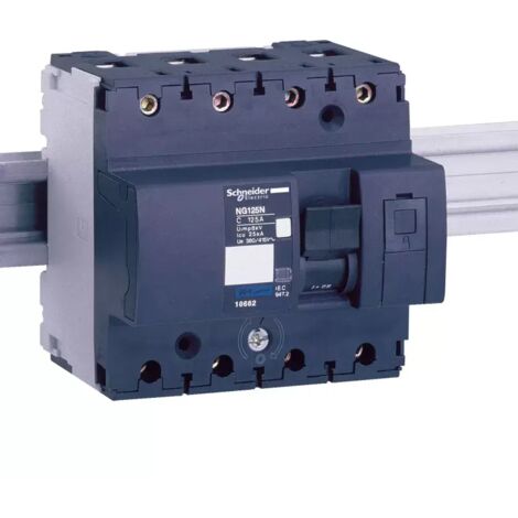 Leistungsschalter NG125N 4P 25A Kurve-C (1/2)