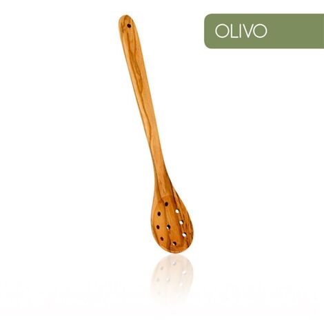 Olivenlöffel 21 cm aus Olivenholz (1/2)