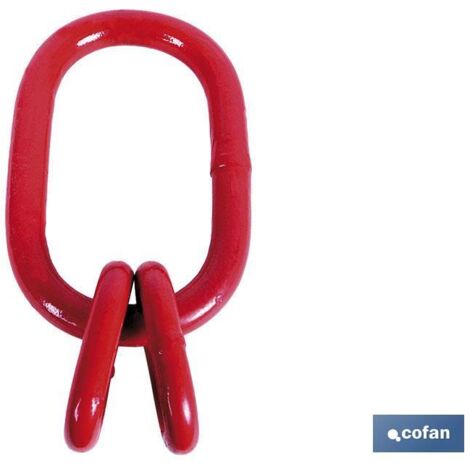 Dreifachring für Kette mit 3 und 4 Zweigen, 6/7–8 mm.