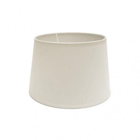 FAB 157313015 Klarer Lampenschirm E27 Beige 30dx22dx18h Offen Konisch