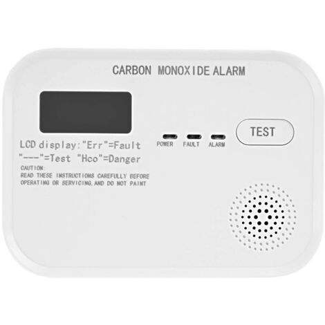 Kohlenmonoxid-Warnmelder Detektor Mit Sensor CO-Melder | Boutique En Ligne PlentyShop LTS