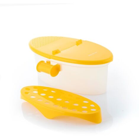InnovaGoods® 4-in-1 Mikrowellen-Nudelkocher – Mit Siebdeckel, Messlöffel & Rezeptbuch – Schnell & Einfach Pasta Kochen