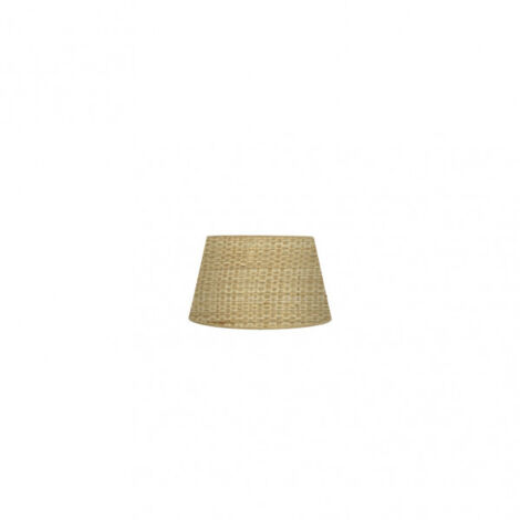 Lampenschirm salma e27 natur 15dx12dx13h konisch offen konisch