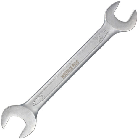 Gabelschlüssel Plus 24x26 Chrom-Vanadium-Stahl DIN 3110 (1/4)