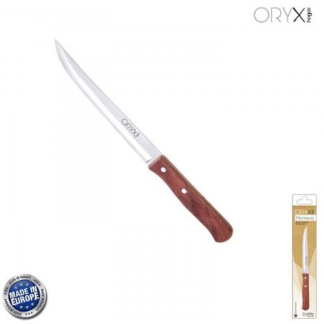 THIRD Messer Mit Holzgriff & Edelstahlklinge – 10 Cm Klinge, 420 Stahl, 117 G, Für Outdoor & Camping