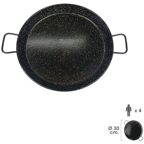 Emaillierte valencianische Paellera 4 Personen/30 cm