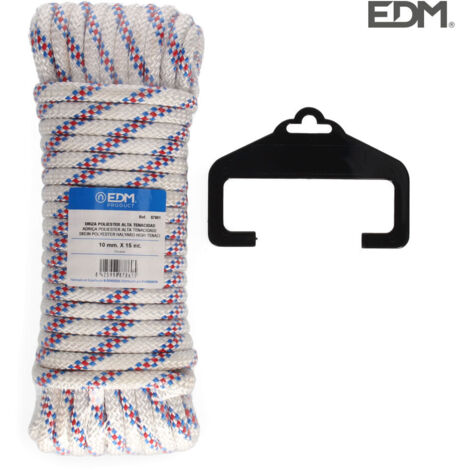 Strang EDM 15 m Polyester-Fall High Tend Tricolor, Stärke 10 mm