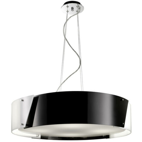 Argus schwarze Deckenleuchte (87 cm) CRISTALRECORD 99-297-87-810 (1/3)