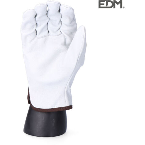 USG Santa Monica Reithandschuhe - Rindsleder, Größe 7,5, Braun