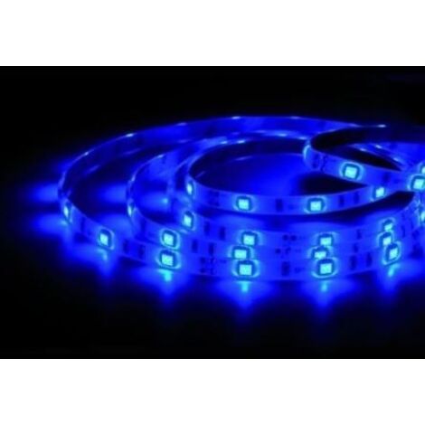 Rolle 5M LED SMD2835 (6W) Blau IP20 24V im Blister GSC 204030005 (1/2)