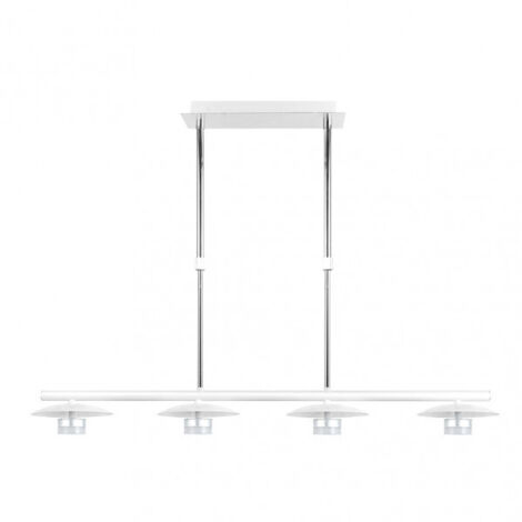 cape city lampe 4l 24w 4000k weiß/silber regx85x15 cm 1920 lm (1/4)