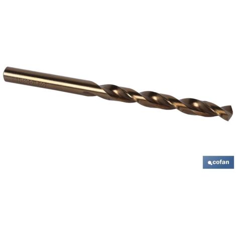 10x M35-Kobaltbohrer 1,0–5,0 Mm – HSS-Co, 135° Spitze, Für Edelstahl, Gusseisen & Stahl – Split Point, Langlebig
