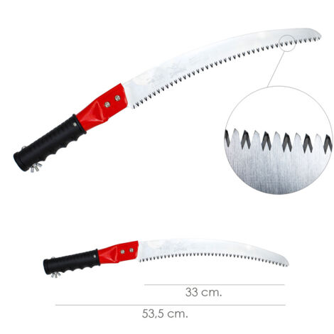 Gebogene Handsäge Samurai GC für Stangen 330 mm.