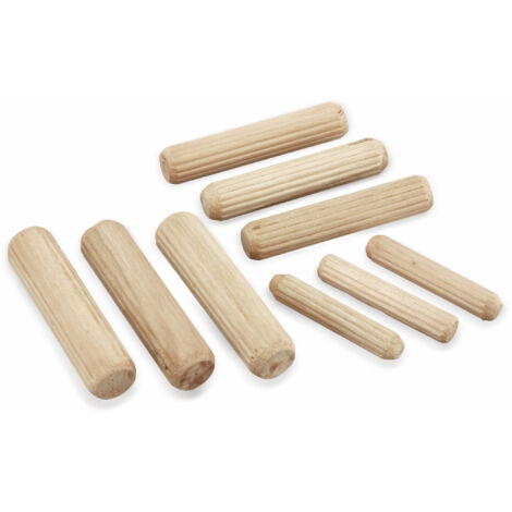 Packung mit 44 Holzklammern 1,8 x 0,6 cm, 1,4 x 0,8 cm, 1,2 x 1 cm Kinzo (1/2)