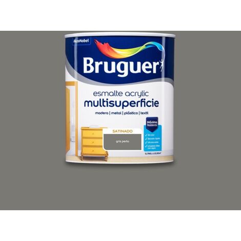 Perlgrauer Satin-Mehrflächen-Acryllack 0,750 l 5057463 BRUGUER