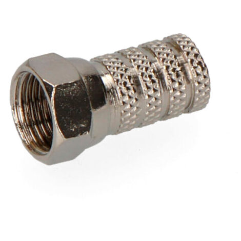 Parabolischer „F“-Stecker aus hochwertigem Metall (1/2)