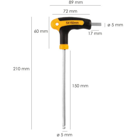 Etfbuy Inbusschlüssel-Set 40-teilig – 4 Mm & 6 Mm, L-Form, Aus Vernickeltem Stahl