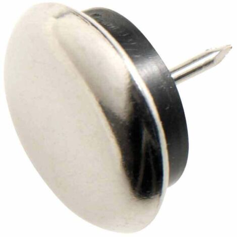 Durchsichtiger Gummischieber aus Metall Ø30 (Blister mit 8 Stück) (1/2)