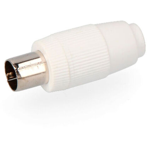 TV-EDM-Stecker 9,5 mm gerade (verpackt) (1/3)