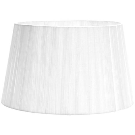 FABRILAMP 157513501 Laura Lampenschirm E27 Weiß 35dx25dx20h Offen Konisch