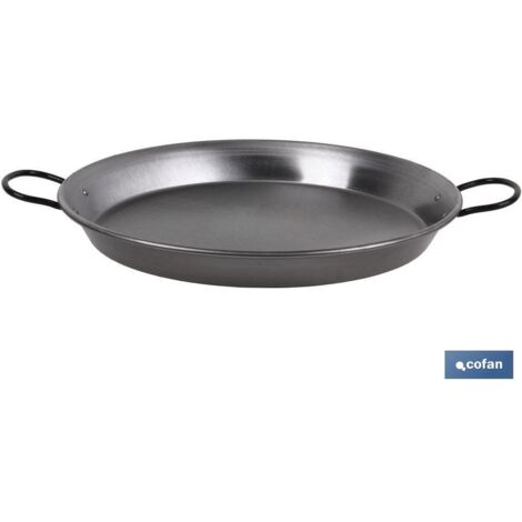 Paellera acero pulida inducciÓn Ø360 mm
