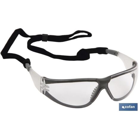 Schutzbrille umhüllt UV-Schutz