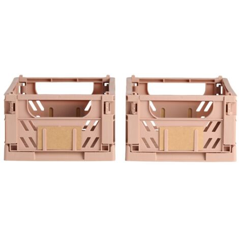 Zusammenklappbare Aufbewahrungsbox 25 x 16,5 x 10 cm, 2er-Set (1/4)