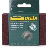 Aluminiumoxid-Schwamm-Schleifpapier 100 Körnung axe100 MOTA