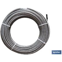 Verzinkte Kabelrolle 50M 4mm D-1770 6x7+1