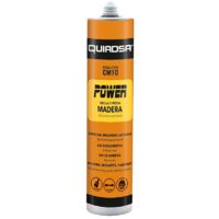 „Brik-Cen CM-10 Power“ elastischer Acrylharz-Dicht- und Klebstoff, schnelltrocknend, Eichenfarbe (300ml)