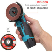 Flache Fächerscheibe Ø100x16mm 120g WORKPRO