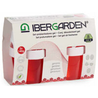 Pack 2 Gel 140gr Lufterfrischer Geranienfliegen 11001 ibergarden